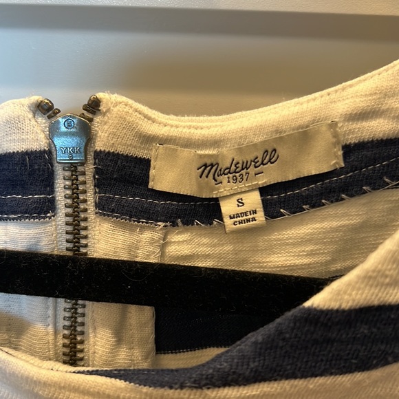 Madewell Striped Shift Dress - Picture 3 of 3